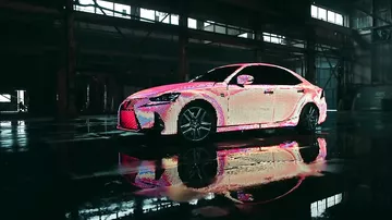 Японцы показали меняющий цвет автомобиль