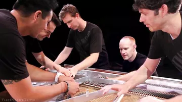 One Direction - What Makes You Beautiful (5 Piano Guys, 1 piano) - ThePianoGuys