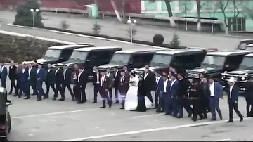 Шикарная свадьба и клевые автомобили