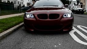 BMW M5 E60 Indianapolis Red