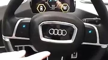 Audidən ecazkar sükan dizaynı