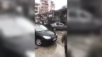 Опубликовано видео с места взрыва в сирийской Латакии