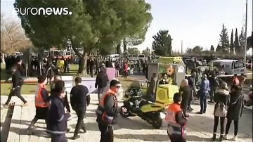 Теракт в Иерусалиме: грузовик сбил толпу людей