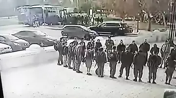 Появилось видео наезда грузовика на людей в Иерусалиме1