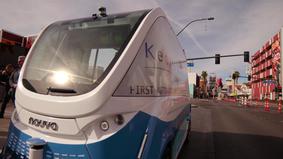 В центре Лас-Вегаса появились беспилотные автобусы