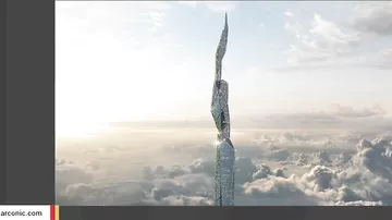 Ученые и инженеры разработали 5-километровый небоскреб, поглощающий смо
