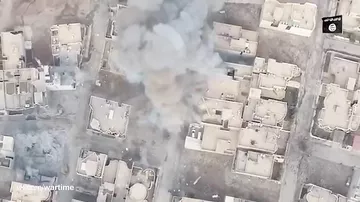 ИГИЛ опубликовало первое видео использования боевых беспилотников