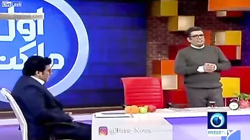 Иранский телеведущий упал в обморок в прямом эфире
