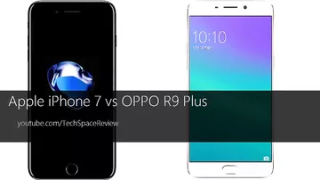 Apple iPhone 7 vs OPPO R9 Plus