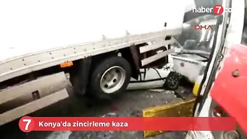 Цепная авария в Турции с участием 40 автомобилей