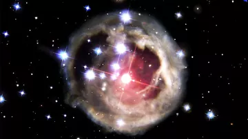 Телескоп Хаббл запечатлел грандиозный взрыв звезды в нашей галактике