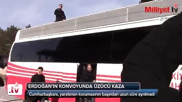 Эрдоган лично спасал охранника, которого раздавил его кортеж