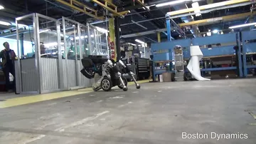 Новый робот Boston Dynamics, способный прыгать в высоту