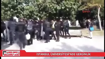 İstanbul Universitetində gərginlik: tələbələr saxlanılıb