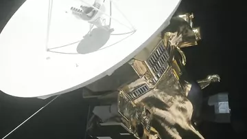 НАСА показало анимацию уничтожения Cassini в Сатурне