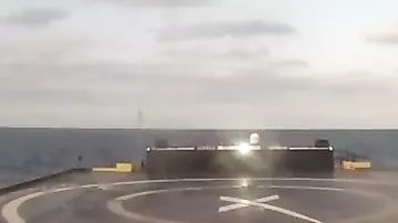 Посадку использованной ракеты SpaceX показали на видео