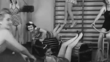 Женский тренажерный зал 40-х годов прошлого века