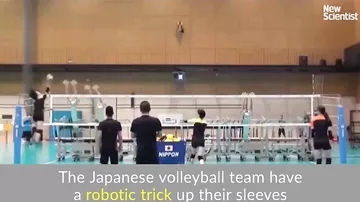 Волейбольная сборная Японии привлекла к тренировкам робота