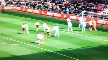 Игрок английского клуба забил гол прямым ударом с углового