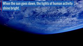 NASA показало, как выглядит Земля ночью из космоса