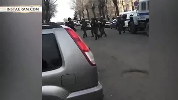 В России напали на приемную ФСБ, погибли два человека