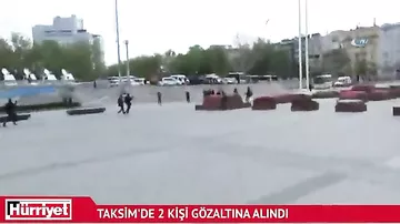 İstanbulda yollar bağlandı, Taksimdə saxlanılanlar var