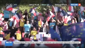 Эммануэль Макрон обвинил во лжи Марин Ле Пен