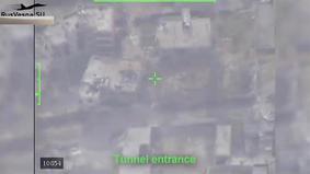 Опубликованы уникальные кадры уничтожения боевиков с беспилотника в Сирии