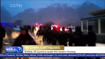 Разрушительное землетрясение в Китае, пострадали 12 тыс. жителей