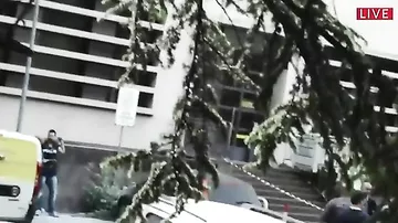Видео с места взрыва самодельной бомбы в центре Рима