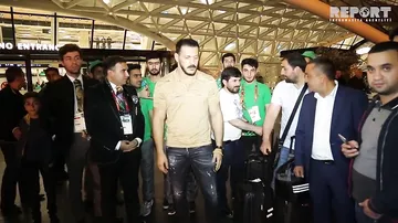 Забит Самедов вернулся в Баку с победой