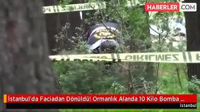 İstanbul faciədən döndü: 10 kiloqramlıq bomba son anda tapıldı