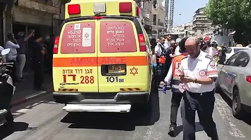 İsraildə motosiklet insanları əzdi: 4 yaralı