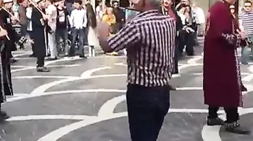 Türklər “Torqovı”da izdihamlı yürüş etdi