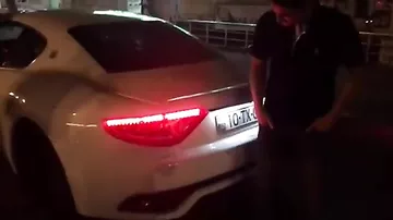 Bakıda bahalı "Maserati"nin sürət yarışı