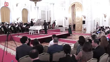 9-летний азербайджанский музыкант выступил в Кремле