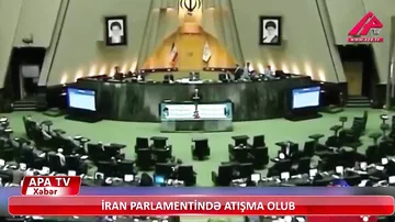 İran parlamentində atışma gedir