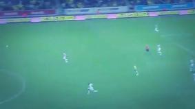Футболист шведской сборной забил гол ударом с центра поля