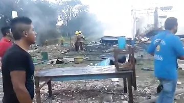 В Мексике на складе пиротехники произошёл взрыв, есть погибшие
