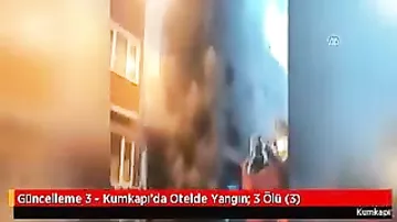 Пожар в одном из отелей Стамбула, есть погибшие