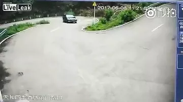Настоящий джентльмен уступил дорогу леди, которая пыталась догнать своё авто