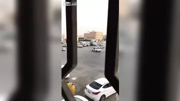 Араб-автохам попал под свой же автомобиль