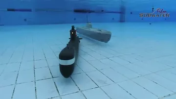 Радиоуправляемые подводные лодки в действии