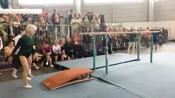 91-летняя гимнастка потрясла зрителей