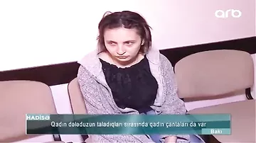 Gözəlliyi ilə mat qoyan daha bir oğru qız saxlanıldı