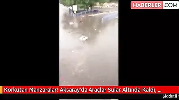 İstanbulda dənizlə quru "birləşdi" - leysan yağışları