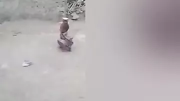 İki uşağın ölüm oyunu şoka saldı