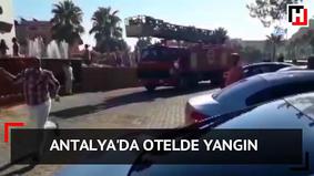 Antalyada hoteldə yanğın:14 nəfər xəstəxanaya yerləşdirildi