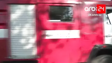 Tovuzda çörək sexi yandı