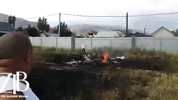 В Казахстане разбился самолёт Академии гражданской авиации